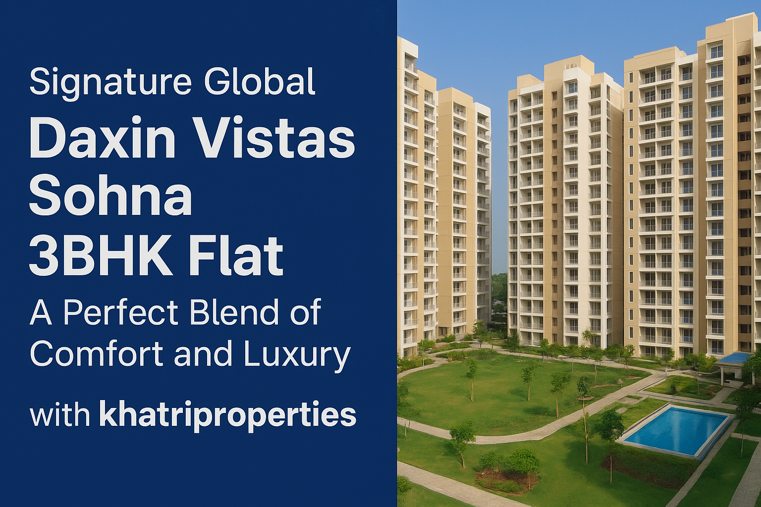 Signature Global Daxin Vistas Sohna 3BHK Flat