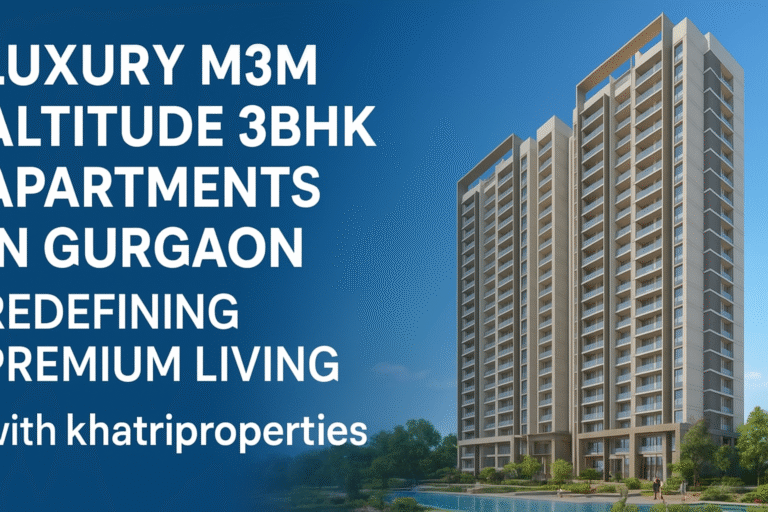 Luxury M3M Altitude 3BHK Apartments in Gurgaon