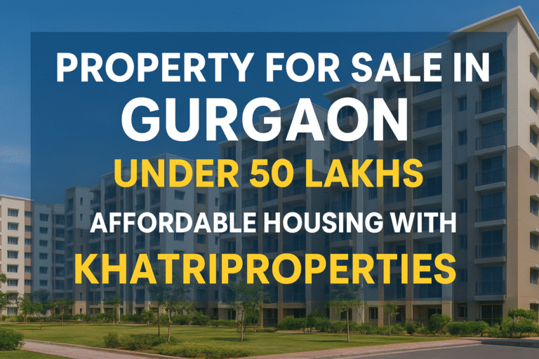 Property for Sale in Gurgaon Under 50 Lakhs
