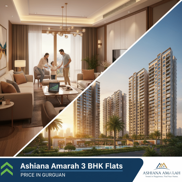 ashiana amarah 3 bhk flats price in gurgaon